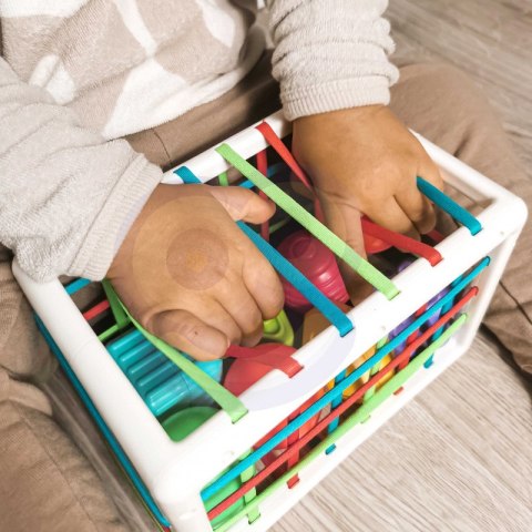 Elastyczna Kostka Sensoryczna od WOOPIE Sorter Kształty 13 el. Elastyczna Kostka Sensoryczna od WOOPIE Sorter Kształty 13 el.