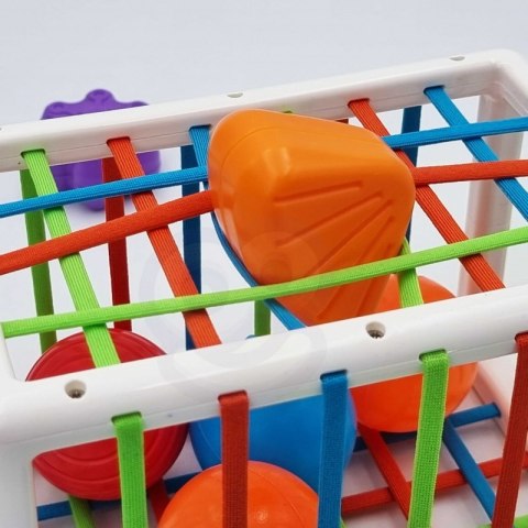Elastyczna Kostka Sensoryczna od WOOPIE Sorter Kształty 13 el. Elastyczna Kostka Sensoryczna od WOOPIE Sorter Kształty 13 el.