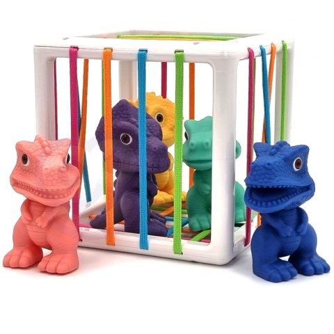 Elastyczna Kostka Sensoryczna od marki WOOPIE Dinozaury 6 el. Elastyczna Kostka Sensoryczna od marki WOOPIE Dinozaury 6 el.