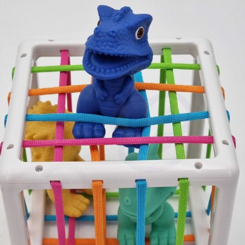 Elastyczna Kostka Sensoryczna od marki WOOPIE Dinozaury 6 el. Elastyczna Kostka Sensoryczna od marki WOOPIE Dinozaury 6 el.