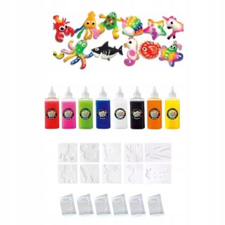 Edukacyjny Zestaw Żelowy w Wiaderku – Tworzenie Żelowych Zwierzątek