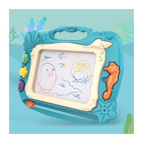 Znikopis Tablica Magnetyczna WOOPIE - Ocean Stempelki Znikopis Tablica Magnetyczna WOOPIE - Ocean Stempelki