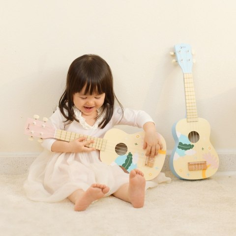 Niebieskie Drewniane Ukulele Classic World – Gitara dla Dzieci Niebieskie Drewniane Ukulele Classic World – Gitara dla Dzieci