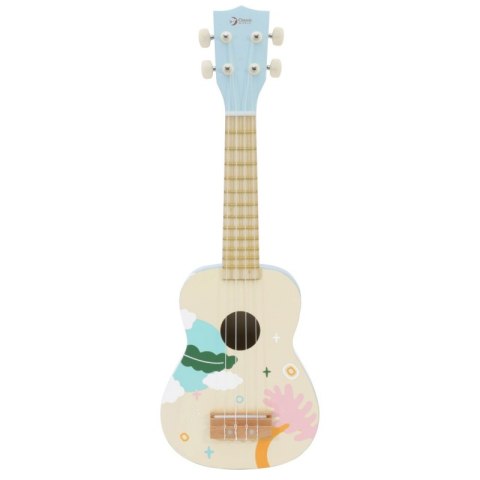 Niebieskie Drewniane Ukulele Classic World – Gitara dla Dzieci Niebieskie Drewniane Ukulele Classic World – Gitara dla Dzieci