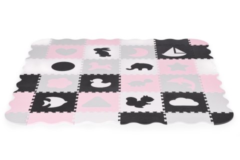 Piankowa Mata Puzzle ECOTOYS – 36 Elementów, Suchy Basen, 151x151 Cm