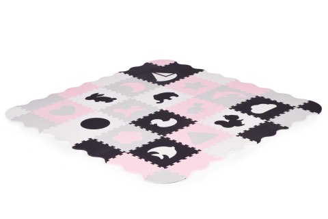 Piankowa Mata Puzzle ECOTOYS – 36 Elementów, Suchy Basen, 151x151 Cm