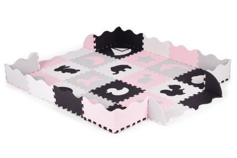 Piankowa Mata Puzzle ECOTOYS – 36 Elementów, Suchy Basen, 151x151 Cm