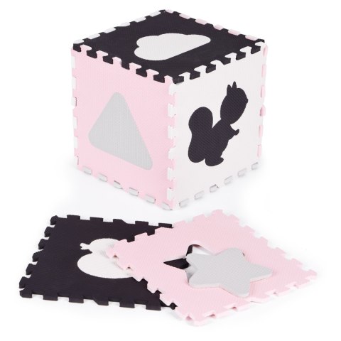 Piankowa Mata Puzzle ECOTOYS – 36 Elementów, Suchy Basen, 151x151 Cm