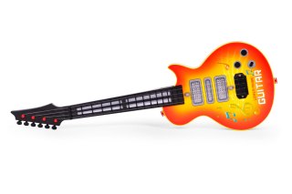 Gitara Elektroniczna Dla Dzieci LED Rockowa 8 Melodii Czujnik Podczerwieni