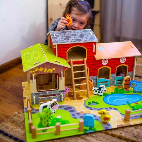 WOOPIE GREEN Mega Farma Figurki Zwierząt Stajnia Obora Kurnik 18 el. WOOPIE GREEN Mega Farma Figurki Zwierząt Stajnia Obora Kurnik 18 el.
