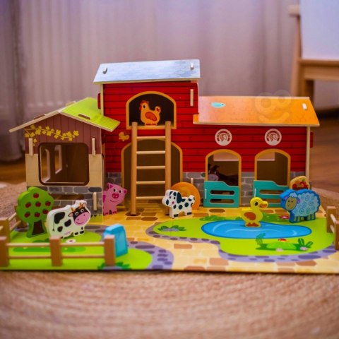 WOOPIE GREEN Mega Farma Figurki Zwierząt Stajnia Obora Kurnik 18 el. WOOPIE GREEN Mega Farma Figurki Zwierząt Stajnia Obora Kurnik 18 el.