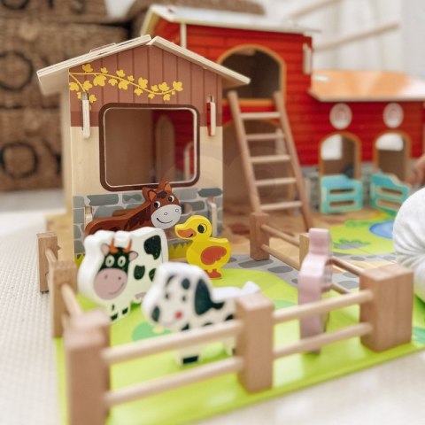 WOOPIE GREEN Mega Farma Figurki Zwierząt Stajnia Obora Kurnik 18 el. WOOPIE GREEN Mega Farma Figurki Zwierząt Stajnia Obora Kurnik 18 el.
