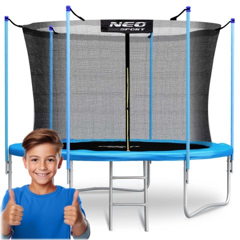 Trampolina Ogrodowa 10ft/312 cm z Siatką i Drabinką – Neo-Sport