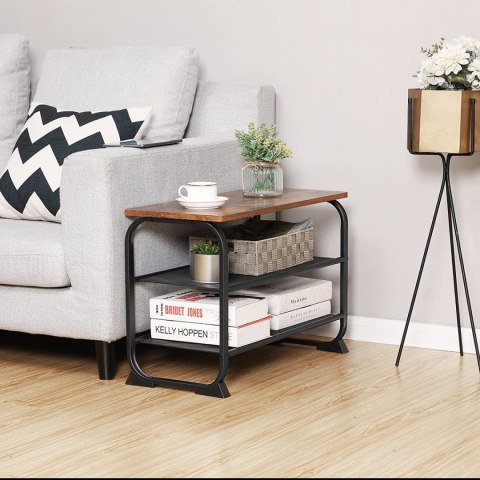 Industrialny Regał Na Buty Z Siedziskiem