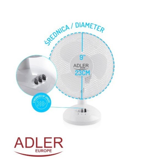 Adler AD 7302 Wentylator 23cm