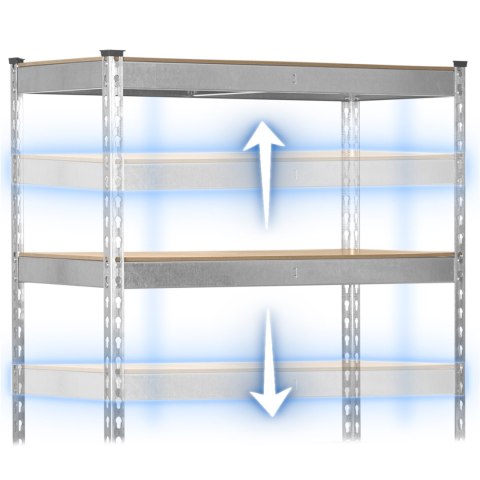 Regał Metalowy Magazynowy Humberg HR-700 183 x 90 x 45 cm