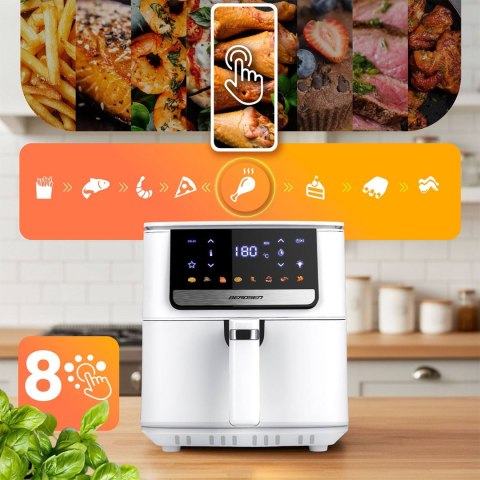 Duża Frytkownica Beztłuszczowa Berdsen BD-662 6,5L – Air Fryer, 1700W
