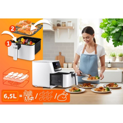 Duża Frytkownica Beztłuszczowa Berdsen BD-662 6,5L – Air Fryer, 1700W