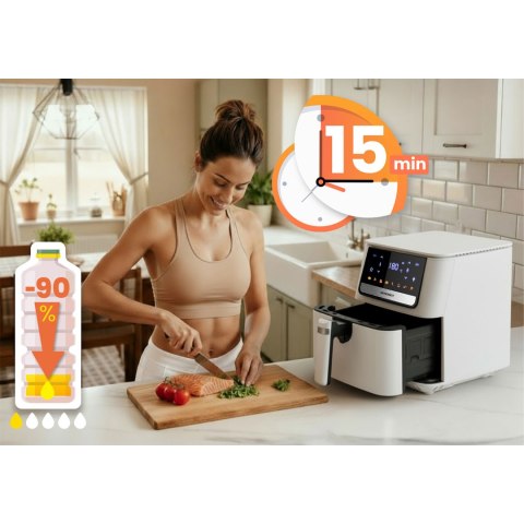 Duża Frytkownica Beztłuszczowa Berdsen BD-662 6,5L – Air Fryer, 1700W