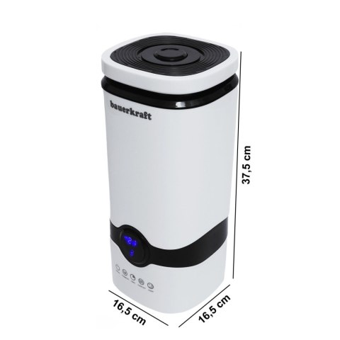 Nawilżacz Powietrza Bauerkraft Ultradźwiękowy 4L Filtr Odkamieniający