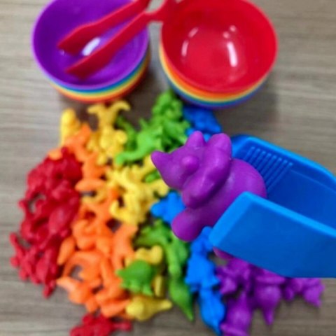 Zabawka Edukacyjna Sorter Kolorów - Pojazdy od WOOPIE 44 el Zabawka Edukacyjna Sorter Kolorów - Pojazdy od WOOPIE 44 el
