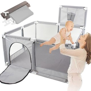 Kojec Dla Dzieci NICEKIDS 125x125 cm – Suchy Basen Z Koszem