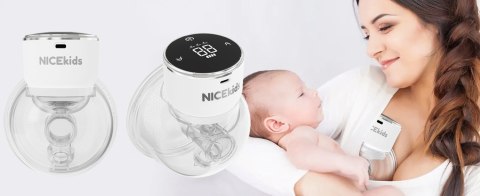 Laktator Elektryczny Trzyfazowy NICEkids BPA Free - Przenośny i Bezpieczny Laktator Elektryczny Trzyfazowy NICEkids BPA Free - Przenośny i Bezpieczny