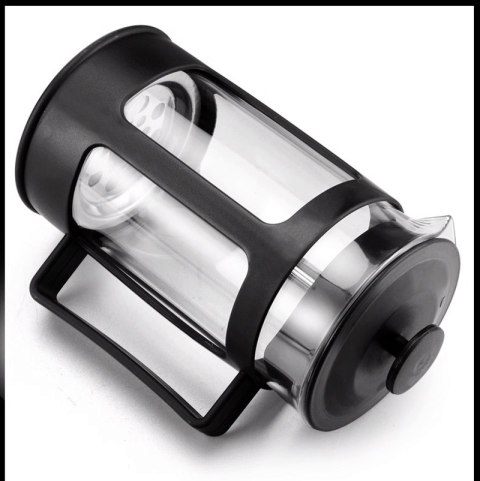 French Press Zaparzacz do Kawy i Herbaty – Szklany Dzbanek 600 ml
