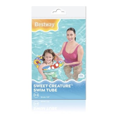 Kółko Dmuchane do Pływania 56 cm (3-6 lat) – Model Bestway 36013 Łąka Kółko Dmuchane do Pływania 56 cm (3-6 lat) – Model Bestway 36013 Łąka
