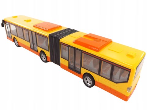 DUŻY AUTOBUS PRZEGUBOWY ZDALNIE STEROWANY 44cm676A