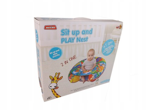 Poduszka wałek rogal do nauki siadania siedzisko stabilizacyjne 5w1