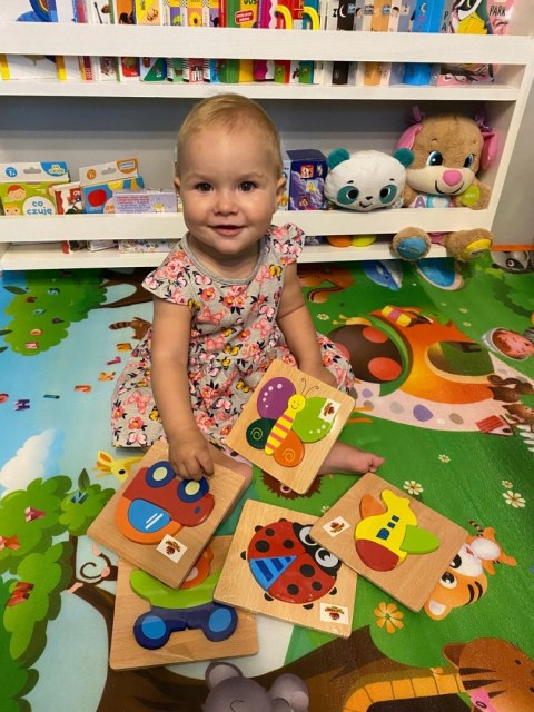Puzzle drewniane edukacyjne klocki dla dzieci 15-15M Puzzle drewniane edukacyjne klocki dla dzieci 15-15M