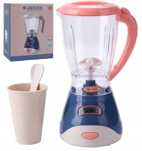 Blender dla dzieci na baterie – zabawkowy robot kuchenny z dźwiękami i światłami Blender dla dzieci na baterie – zabawkowy robot kuchenny z dźwiękami i światłami
