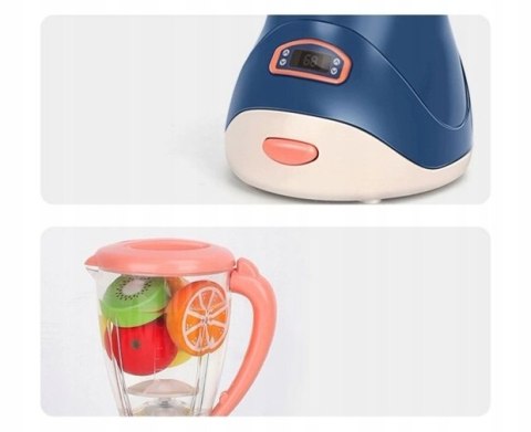 Blender dla dzieci na baterie – zabawkowy robot kuchenny z dźwiękami i światłami Blender dla dzieci na baterie – zabawkowy robot kuchenny z dźwiękami i światłami