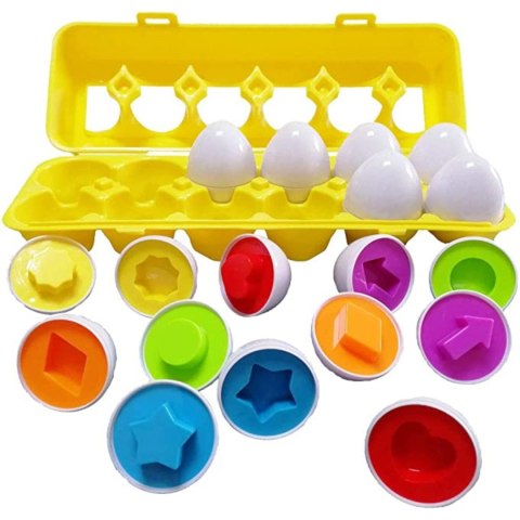Układanka sorter jajka Montessori kształty LB33-3 Układanka sorter jajka Montessori kształty LB33-3