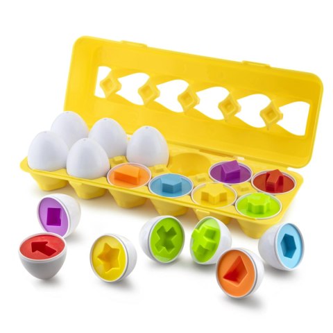 Układanka sorter jajka Montessori kształty LB33-3 Układanka sorter jajka Montessori kształty LB33-3