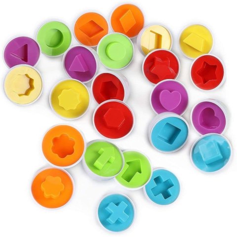 Układanka sorter jajka Montessori kształty LB33-3 Układanka sorter jajka Montessori kształty LB33-3