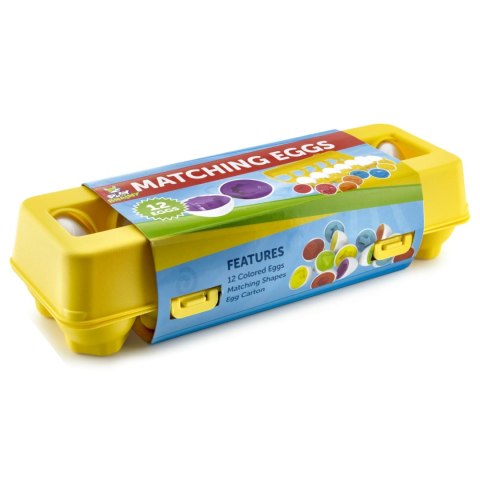 Układanka sorter jajka Montessori kształty LB33-3 Układanka sorter jajka Montessori kształty LB33-3